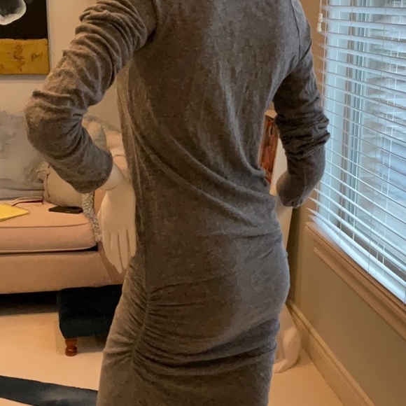 Monroe Grey Knit Dress - Picture 5 of 6